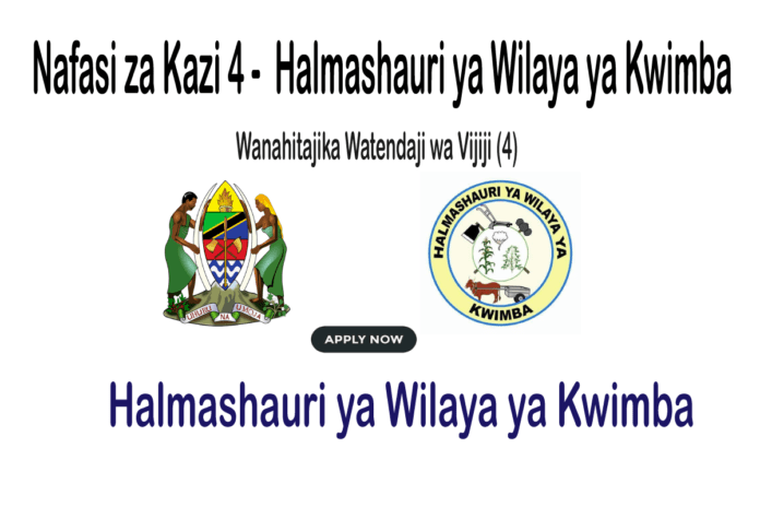 Halmashauri-ya-Wilaya-ya-Kwimba-veo Nafasi 4 Za Kazi Mtendaji Wa Kijiji Iii - 4 Halmashauri Ya Wilaya Ya Kwimba