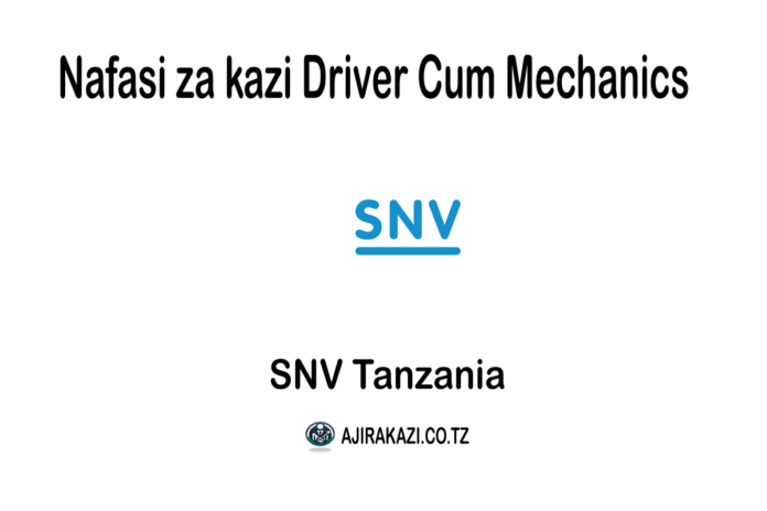 Driver-Cum-Mechanics-Vacancy-at-SNV