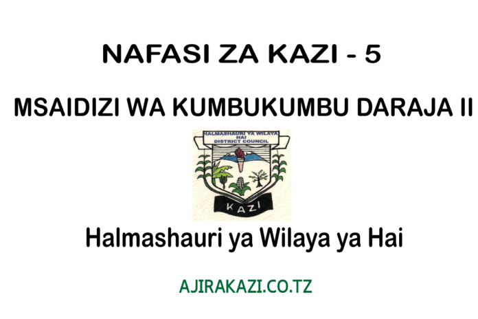 Halmashauri-ya-Wilaya-ya-Hai-kazi
