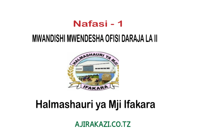 MWANDISHI-MWENDESHA-OFISI-DARAJA-LA-II-IFAKARA