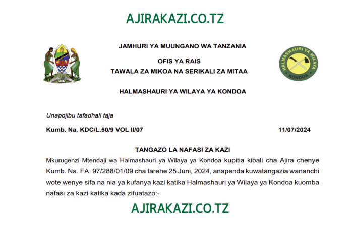 Nafasi-Za-Kazi-Halmashauri-ya-Wilaya-ya-Kondoa