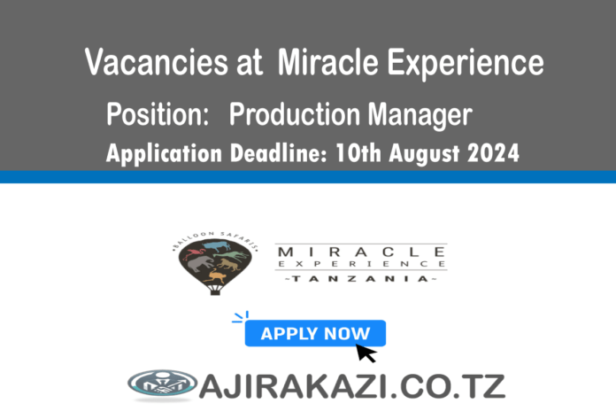 Production-Manager-at-Miracle-Experience