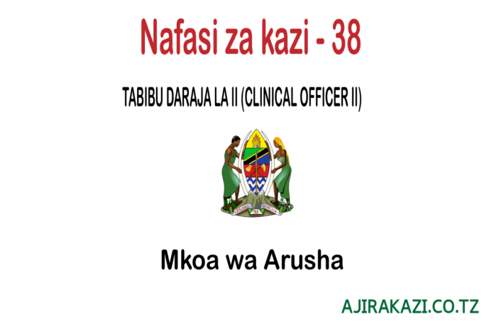 TABIBU-DARAJA-LA-II-CLINICAL-OFFICER-II-38-POST